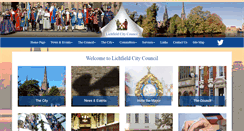 Desktop Screenshot of lichfield.gov.uk